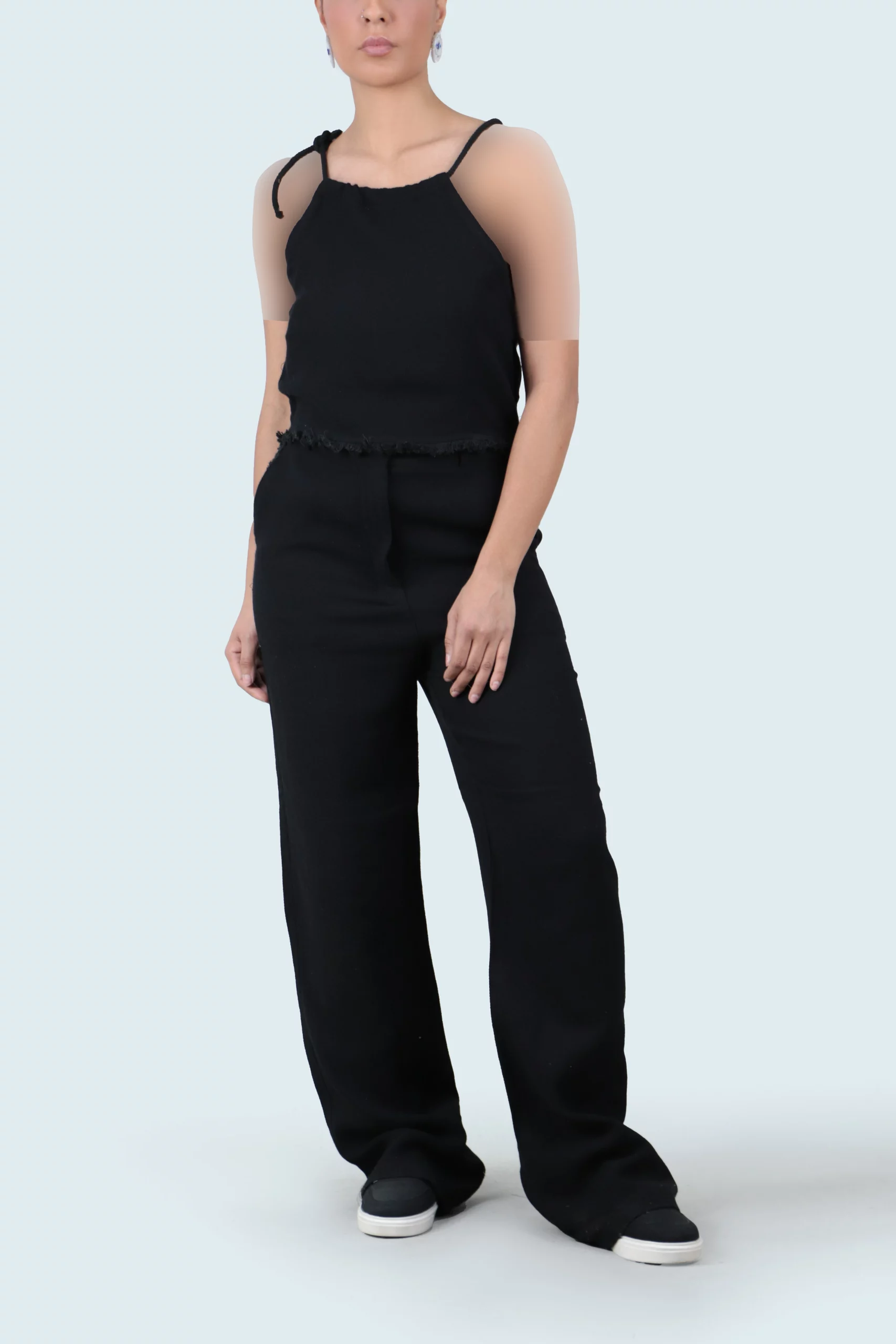 شلوار ست تاپ بندی