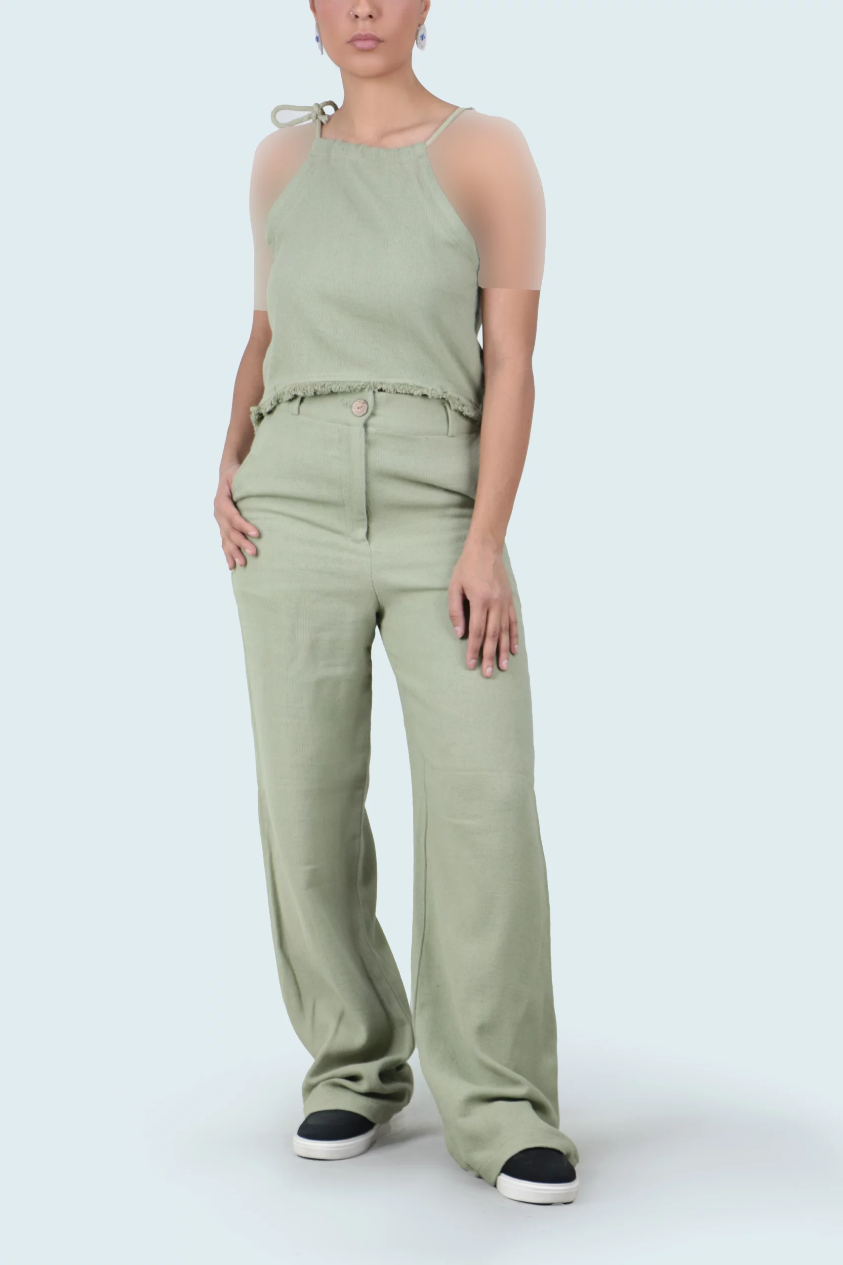 شلوار ست تاپ بندی - Image 4