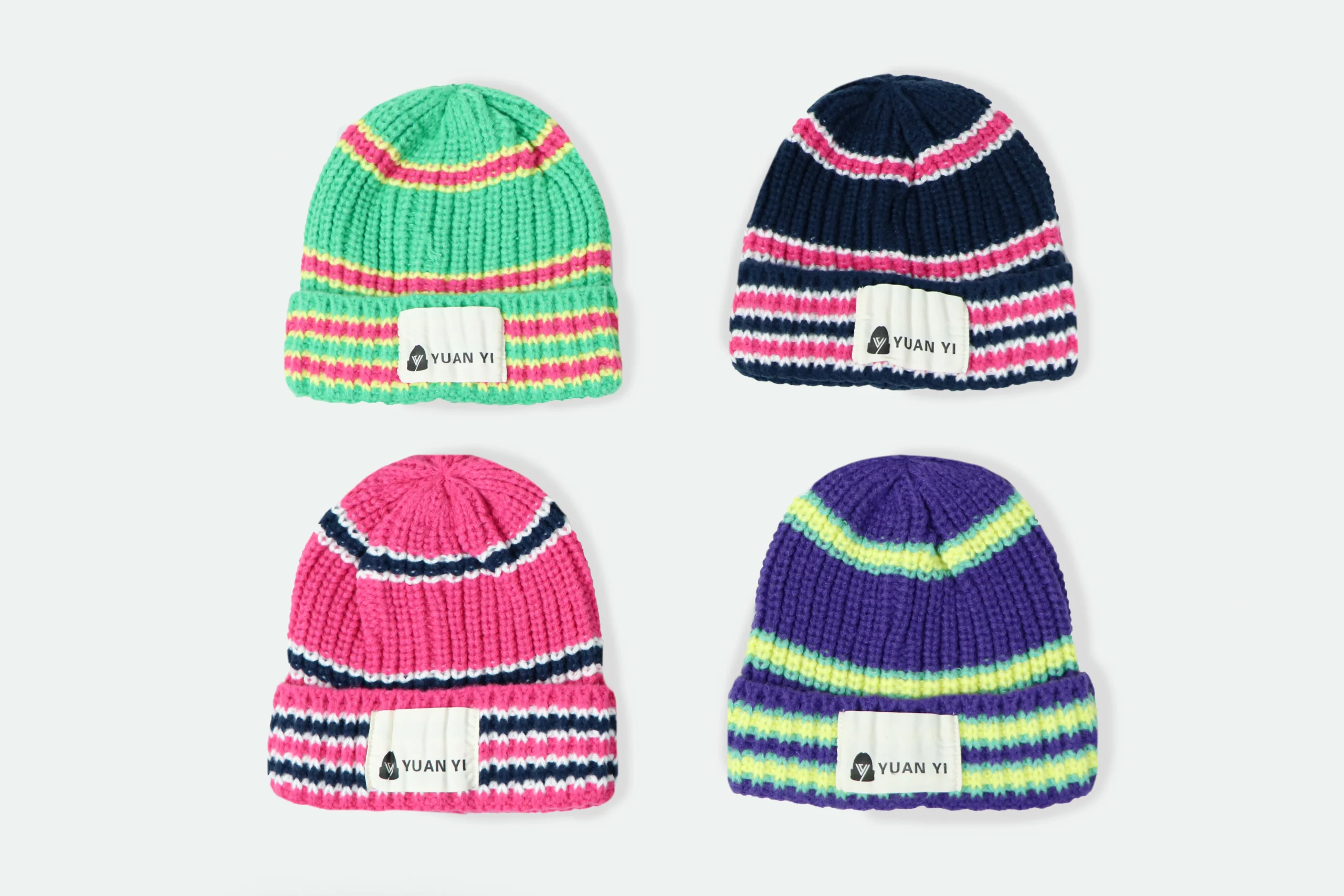 کلاه بافت راه راه - Image 2