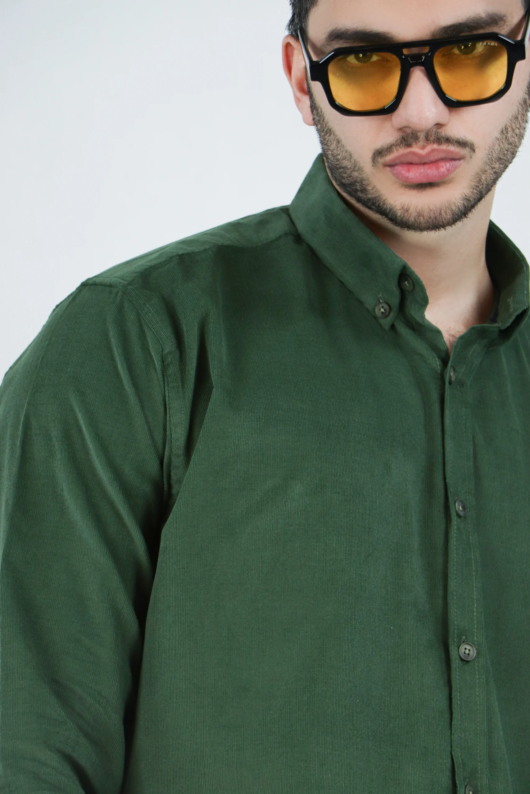 پیراهن مخمل کبریتی - Image 4