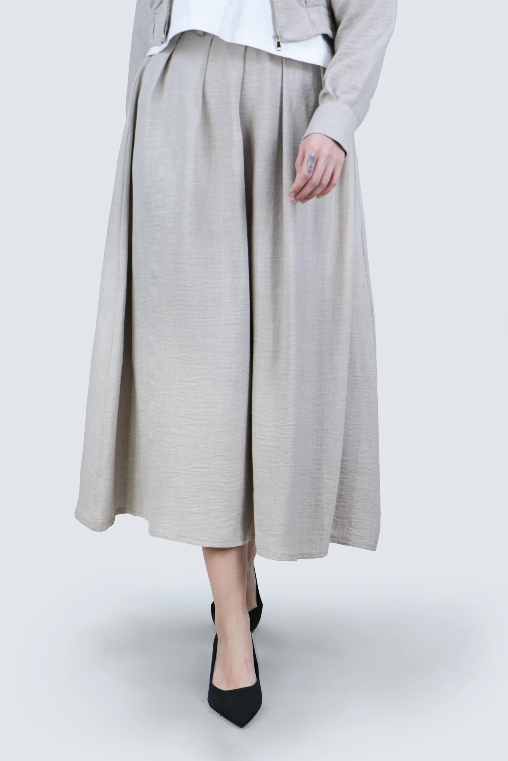 ست کت و دامن جیب دار - Image 10