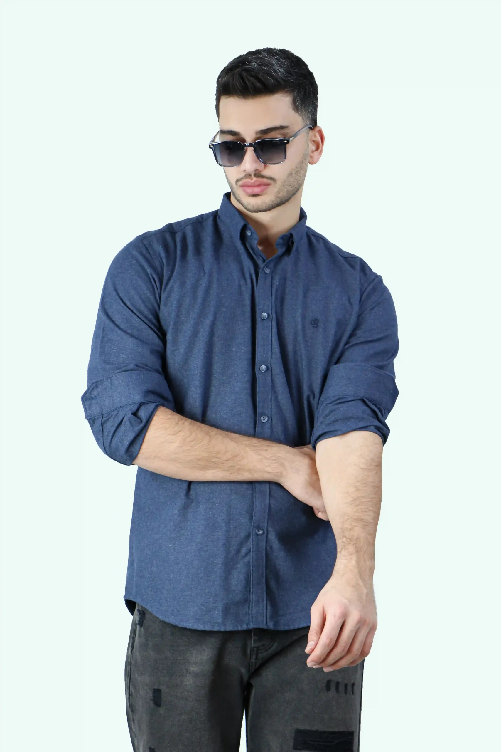 پیراهن پشمی بیسیک - Image 3