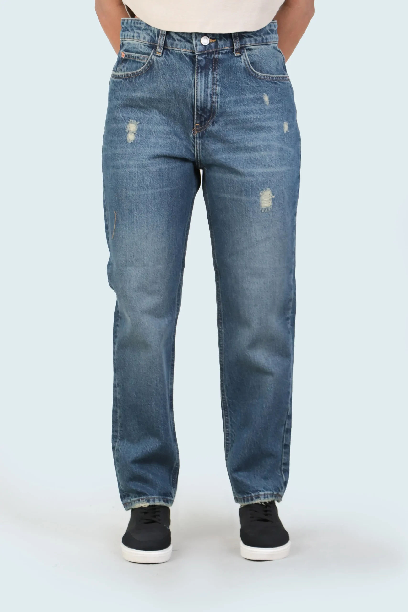 شلوار زنانه جین مام فیت